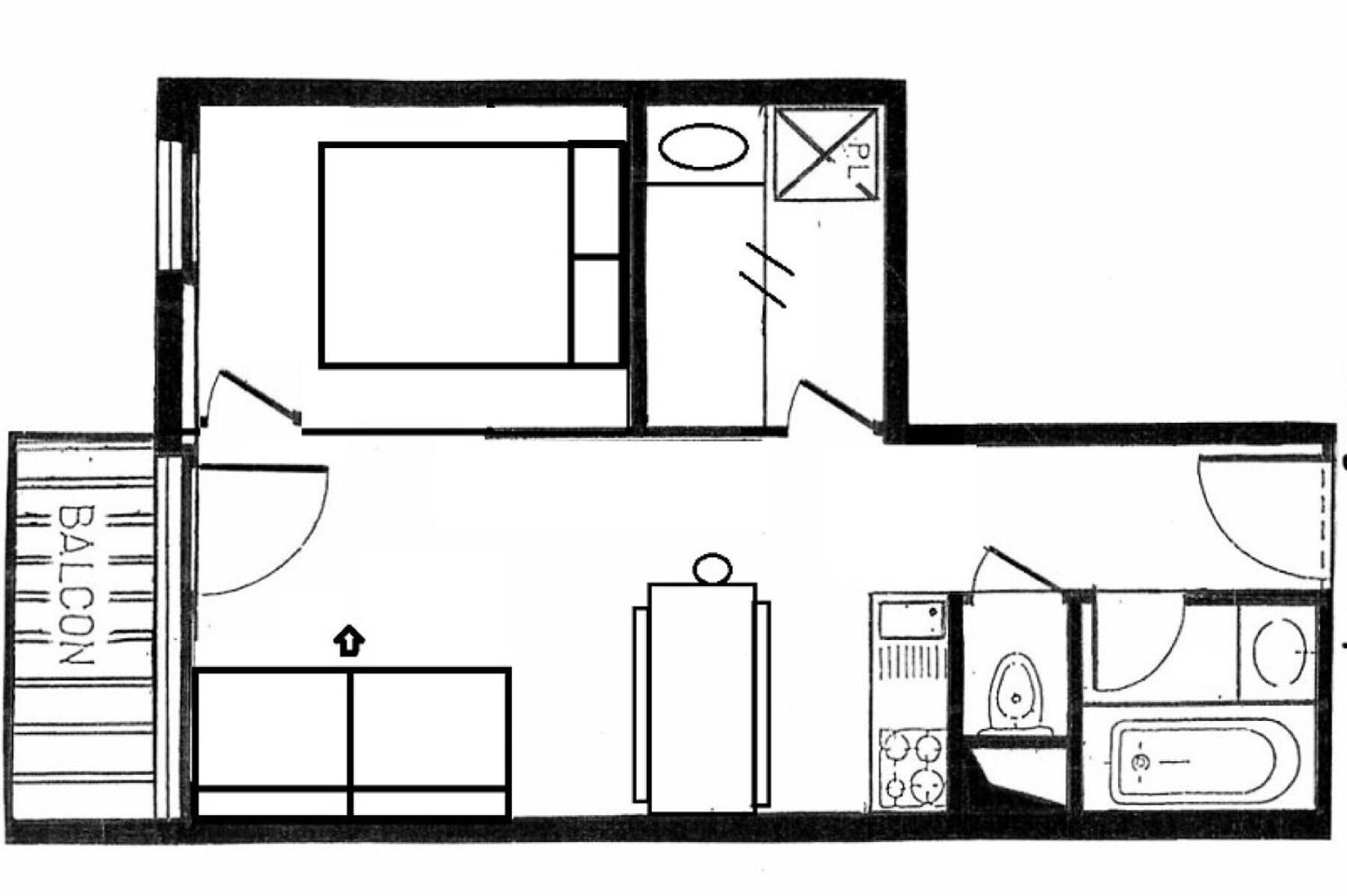 Residence Villaret - Appartement Lumineux - Depart Et Retour Skis Aux Pieds - Balcon Mae-2294 Saint-Martin-de-Belleville Extérieur photo